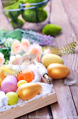 Image of easter eggs