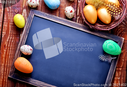Image of easter eggs