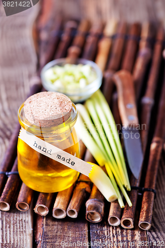 Image of hand made oil