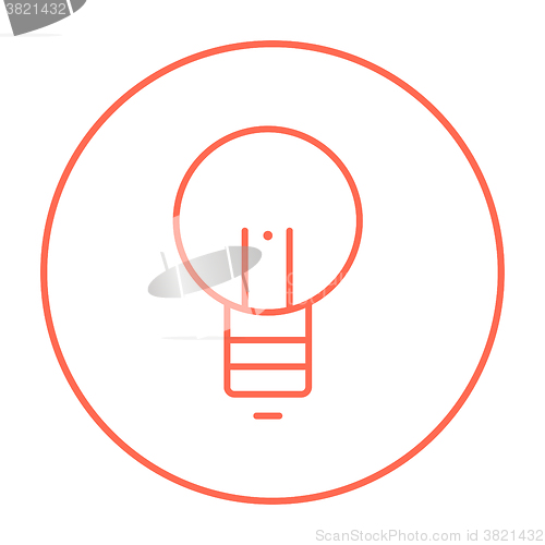 Image of Lightbulb line icon.