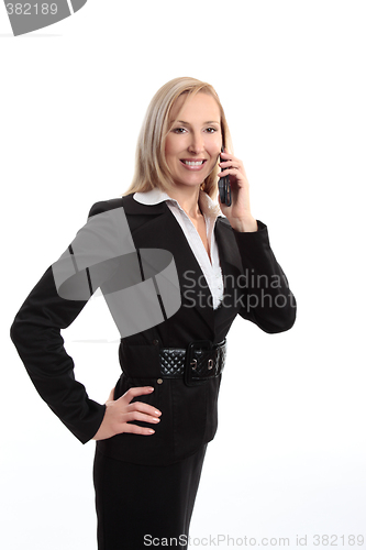 Image of Business woman on the phone