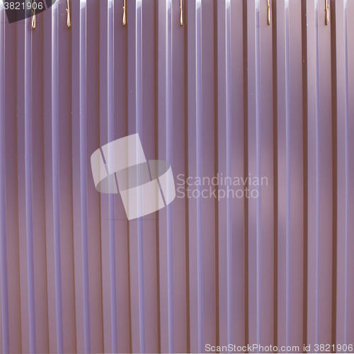 Image of Retro looking Corrugated steel