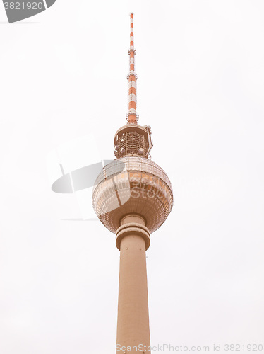 Image of TV Tower, Berlin vintage