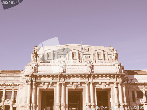 Image of Stazione Centrale, Milan vintage