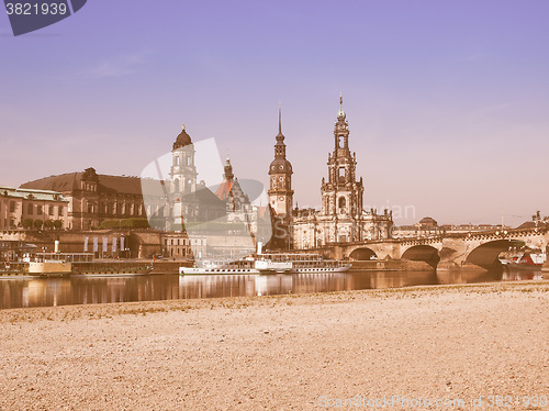 Image of Dresden Hofkirche vintage