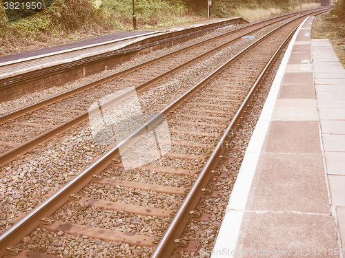 Image of  Railway track vintage