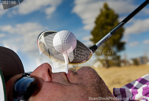 Image of Human Golf Tee