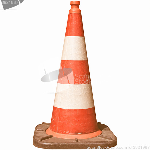 Image of  Traffic cone vintage