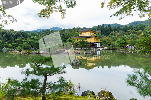 Image of Kinkakuji Temple in Kyoto, Japan