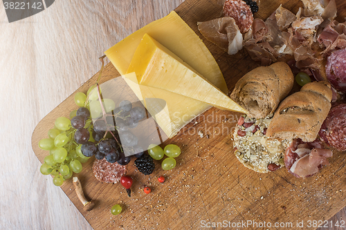 Image of Food set on the table