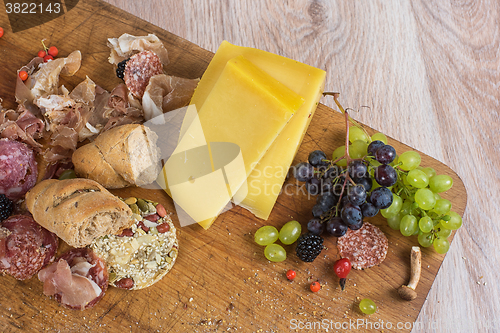 Image of Food set on the table