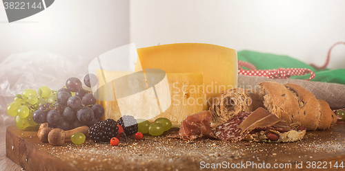 Image of Food set on the table