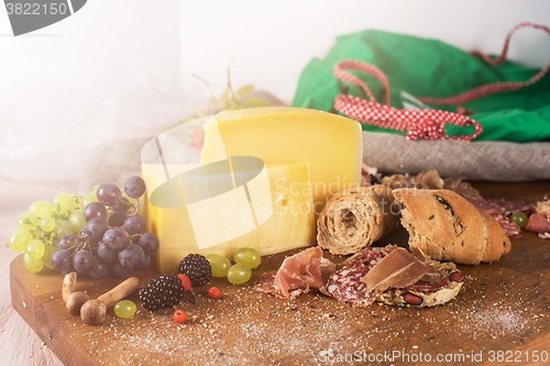 Image of Food set on the table