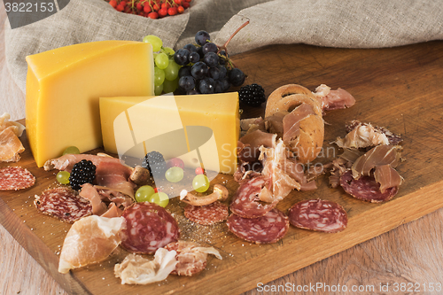 Image of Food set on the table