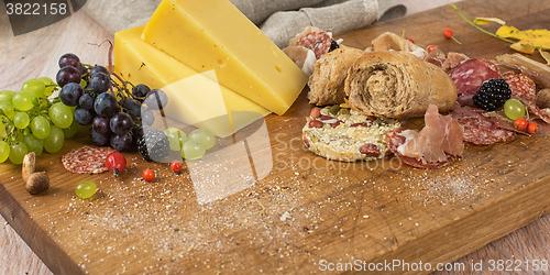 Image of Food set on the table