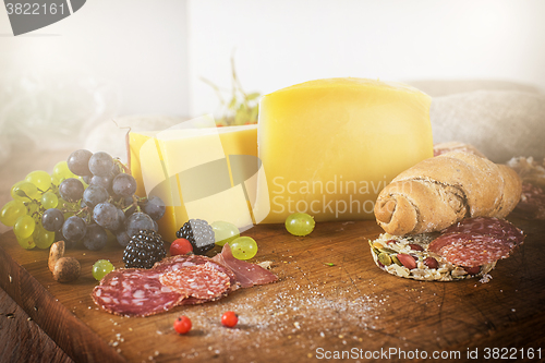 Image of Food set on the table