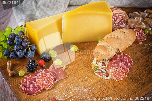 Image of Food set on the table