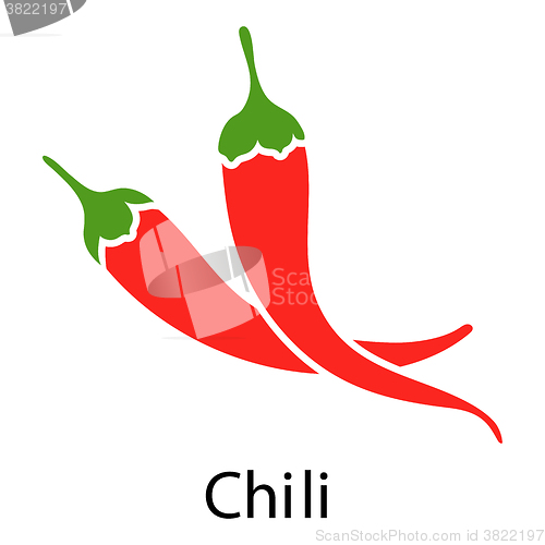 Image of Red chili pepper icon