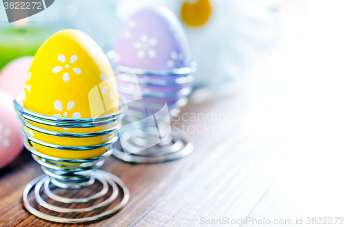 Image of easter eggs