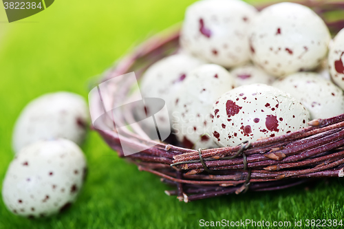 Image of decorative painted Easter eggs