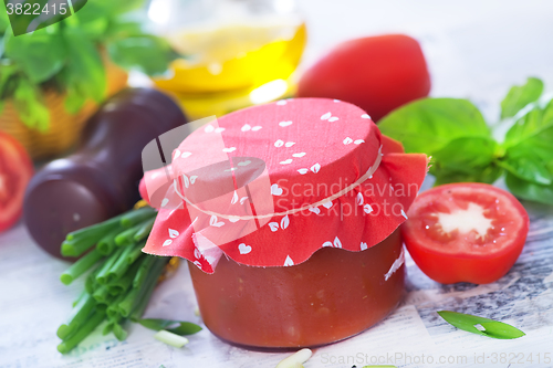 Image of tomato sauce