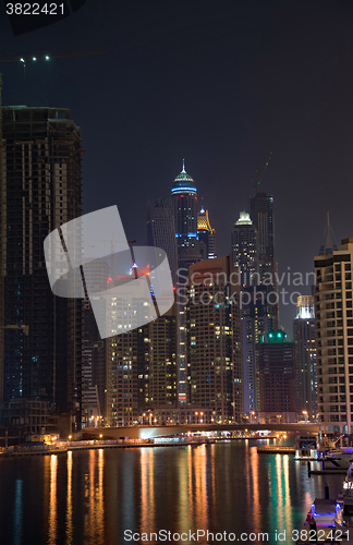 Image of Dubai at Night, UAE