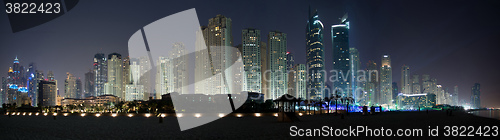 Image of Dubai at Night, UAE