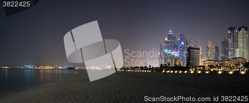 Image of Dubai at Night, UAE