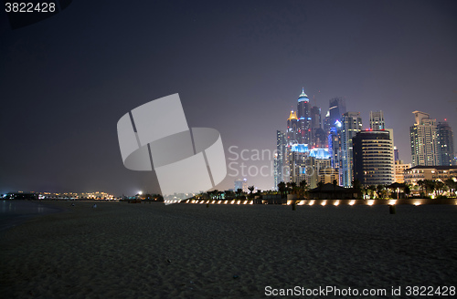 Image of Dubai at Night, UAE