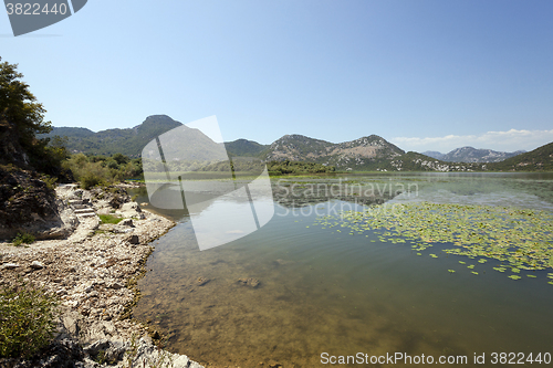 Image of the lake ,  Montenegro  