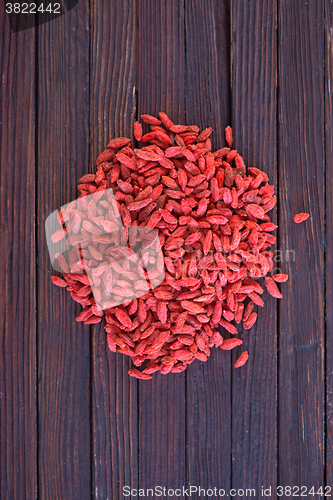 Image of dry red berries