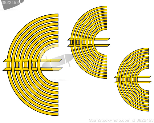 Image of Euro currency sign