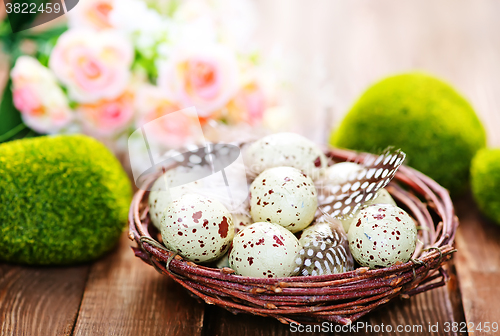 Image of decorative painted Easter eggs