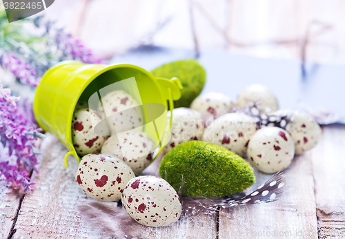 Image of easter eggs
