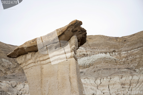 Image of Badlands Alberta  hoo doo