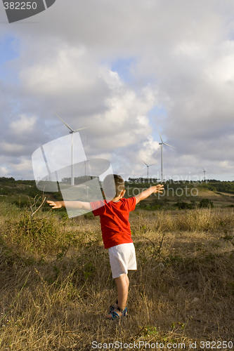 Image of Kid loving ecology