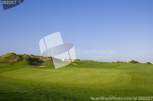 Image of Green in a golf course