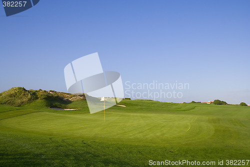Image of Green in a golf course