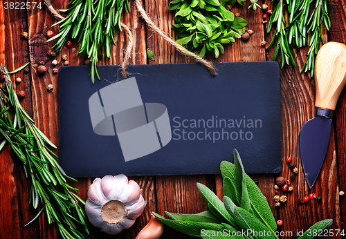 Image of aroma herb and spice