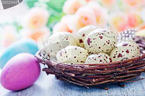 Image of decorative painted Easter eggs