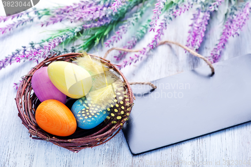 Image of decorative painted Easter eggs