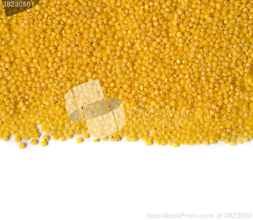 Image of raw yellow millet