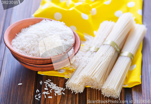 Image of rice noodles