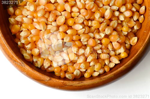 Image of corn grains close up