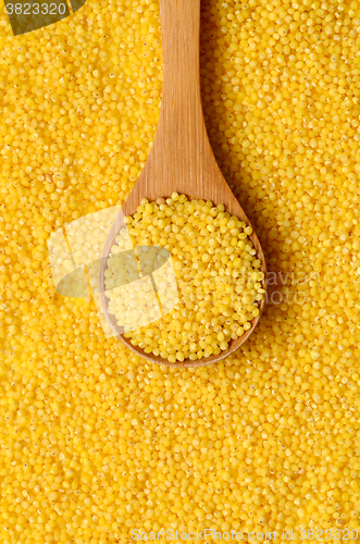 Image of raw yellow millet