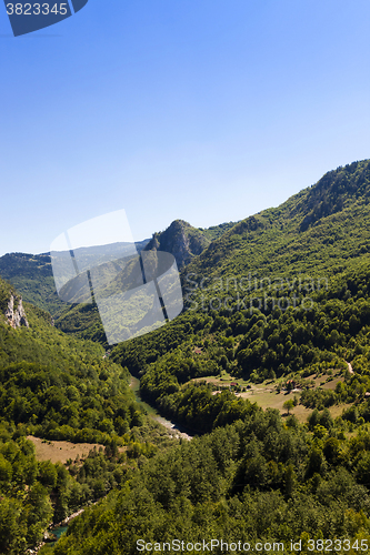 Image of mountain district ,  Montenegro