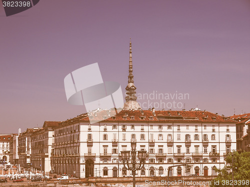 Image of Piazza Vittorio Turin vintage