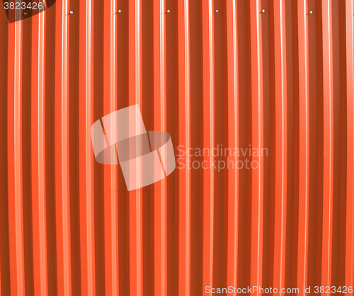 Image of Retro looking Corrugated steel