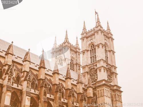 Image of Westminster Abbey vintage
