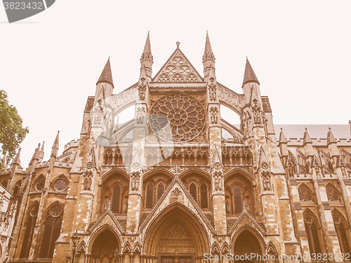 Image of Westminster Abbey vintage